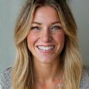 Portrait of Leonie Schmidt smiling, traveler from Germany